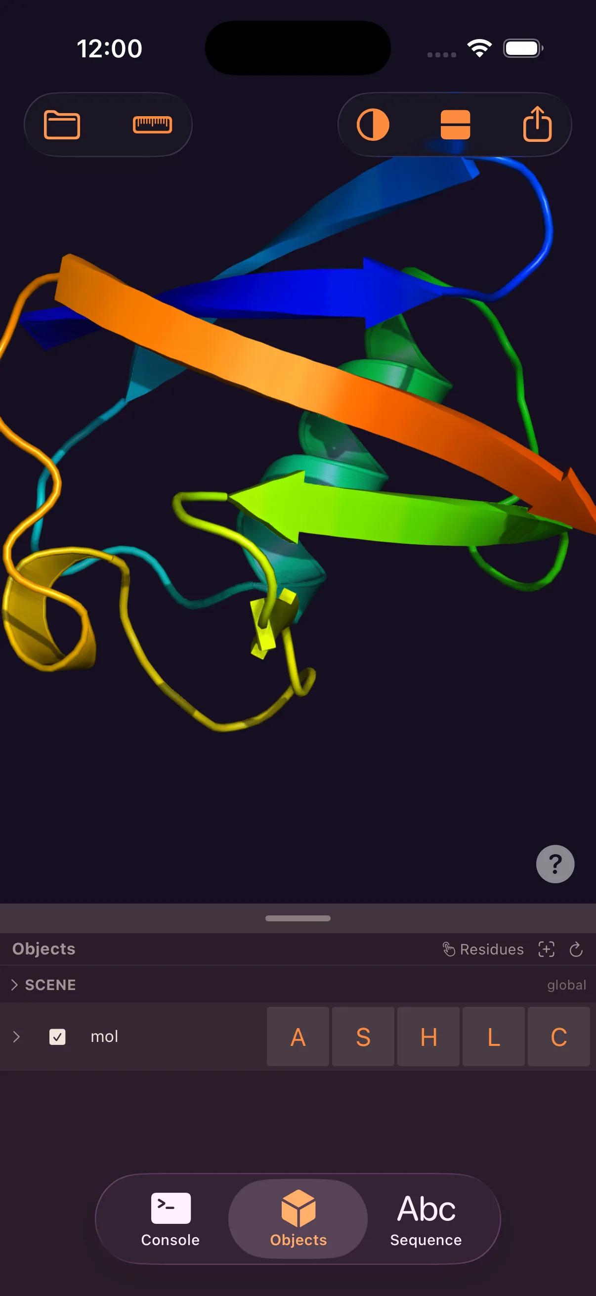 Raymol on iPhone — full app