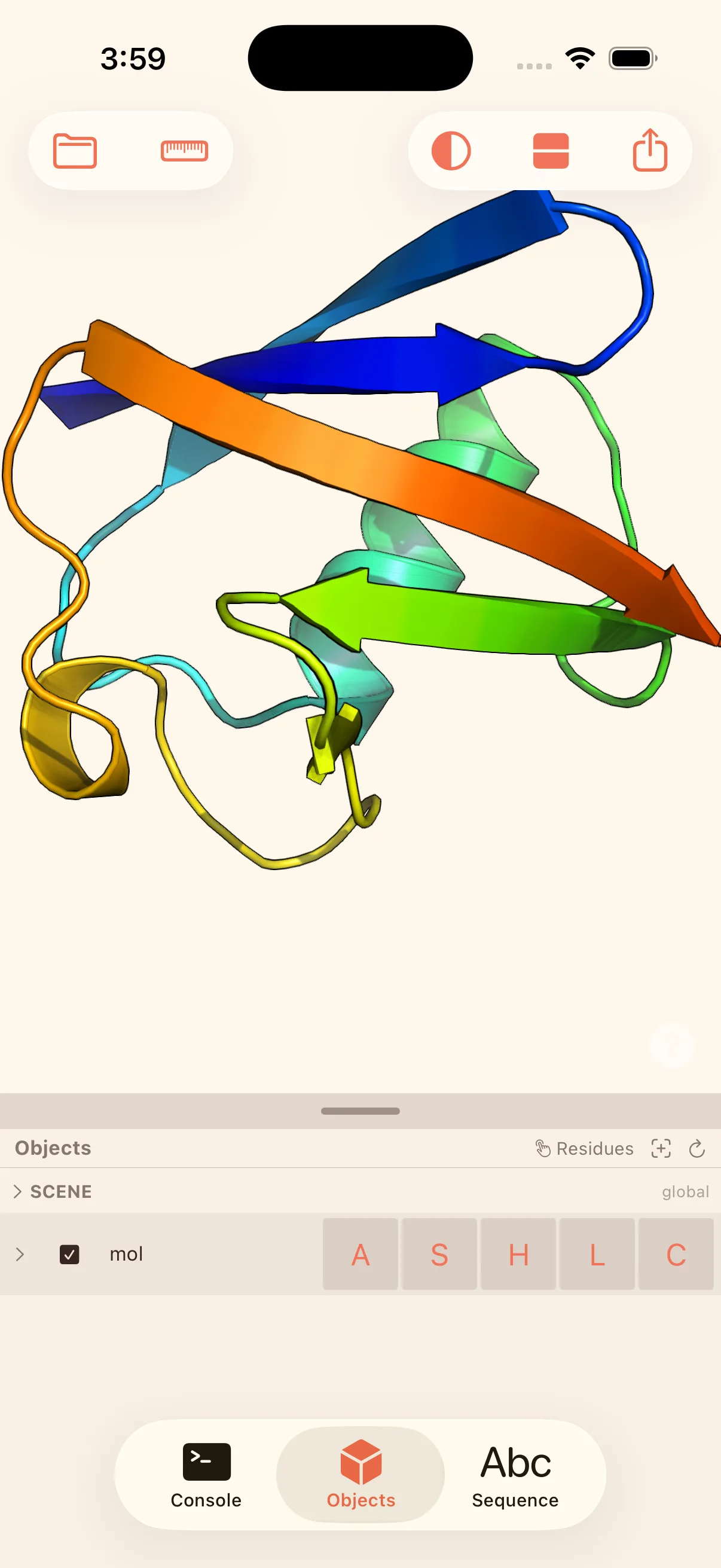 Raymol Dawn theme on iPhone